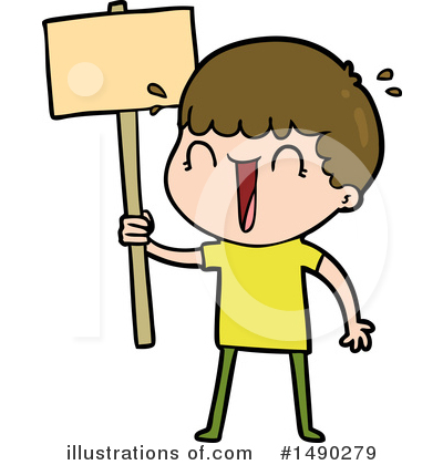 Royalty-Free (RF) Boy Clipart Illustration by lineartestpilot - Stock Sample #1490279