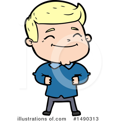 Royalty-Free (RF) Boy Clipart Illustration by lineartestpilot - Stock Sample #1490313