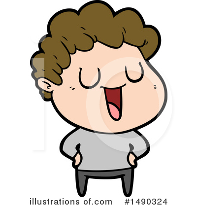 Royalty-Free (RF) Boy Clipart Illustration by lineartestpilot - Stock Sample #1490324