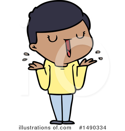 Royalty-Free (RF) Boy Clipart Illustration by lineartestpilot - Stock Sample #1490334