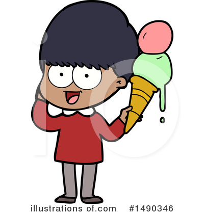 Royalty-Free (RF) Boy Clipart Illustration by lineartestpilot - Stock Sample #1490346