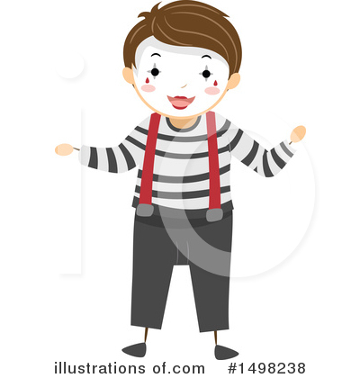 Mime Clipart #1498238 by BNP Design Studio