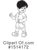 Boy Clipart #1514172 by Lal Perera