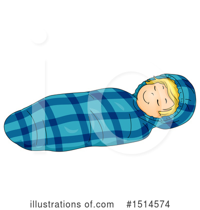 Sleeping Bag Clipart #1514574 by BNP Design Studio
