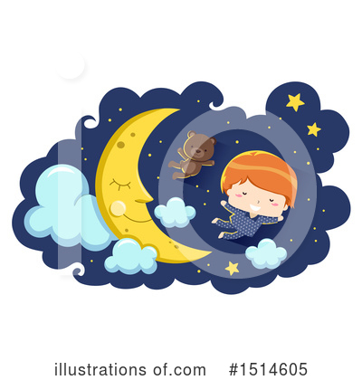Dreaming Clipart #1514605 by BNP Design Studio