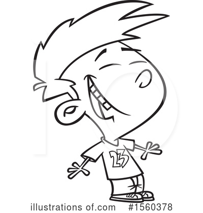 Royalty-Free (RF) Boy Clipart Illustration by toonaday - Stock Sample #1560378