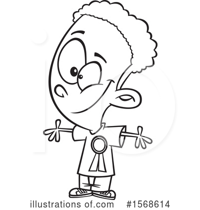 Royalty-Free (RF) Boy Clipart Illustration by toonaday - Stock Sample #1568614