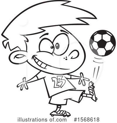 Royalty-Free (RF) Boy Clipart Illustration by toonaday - Stock Sample #1568618