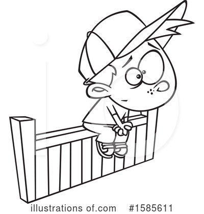 Royalty-Free (RF) Boy Clipart Illustration by toonaday - Stock Sample #1585611
