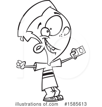 Royalty-Free (RF) Boy Clipart Illustration by toonaday - Stock Sample #1585613