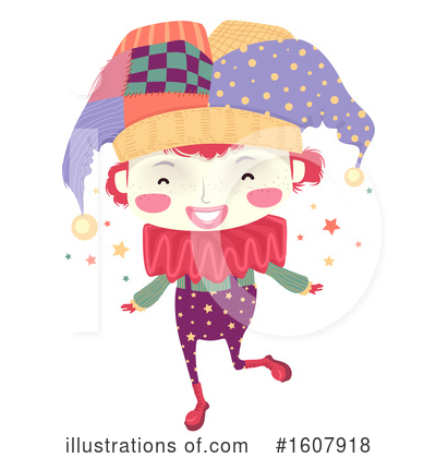 Clown Clipart #1607918 by BNP Design Studio