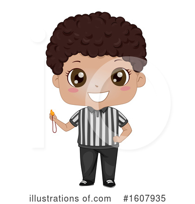 Referee Clipart #1607935 by BNP Design Studio