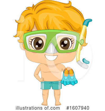 Flippers Clipart #1607940 by BNP Design Studio