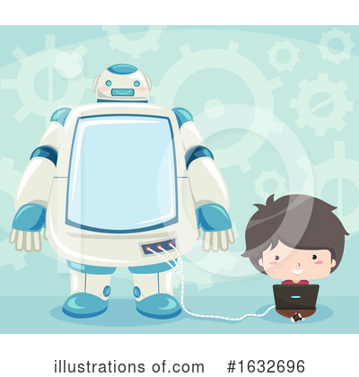 Robot Clipart #1632696 by BNP Design Studio