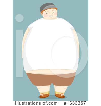 Obesity Clipart #1633357 by BNP Design Studio
