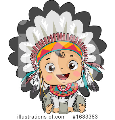 Native American Indian Clipart #1633383 by BNP Design Studio