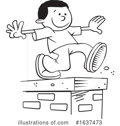 Royalty-Free (RF) Boy Clipart Illustration by Johnny Sajem - Stock Sample #1637473