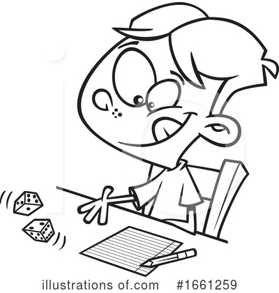 Dice Clipart #1661259 by toonaday