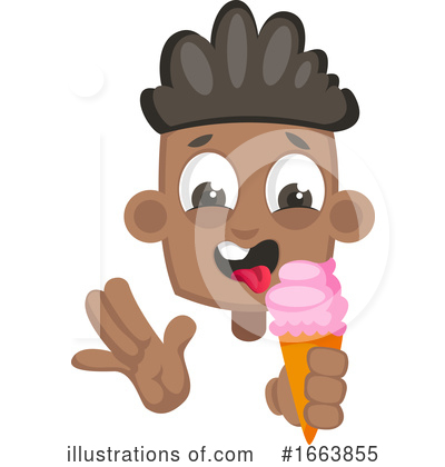 Ice Cream Cone Clipart #1663855 by Morphart Creations