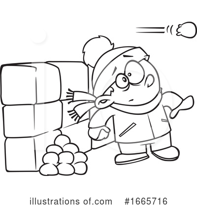 Snowballs Clipart #1665716 by toonaday