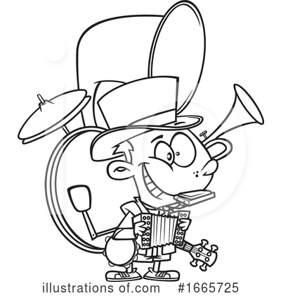 Royalty-Free (RF) Boy Clipart Illustration by toonaday - Stock Sample #1665725