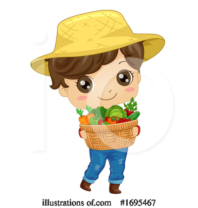 Farmer Clipart #1695467 by BNP Design Studio