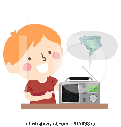 Radio Clipart #1703875 by BNP Design Studio