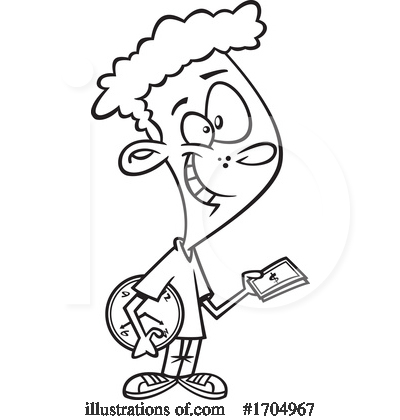 Royalty-Free (RF) Boy Clipart Illustration by toonaday - Stock Sample #1704967