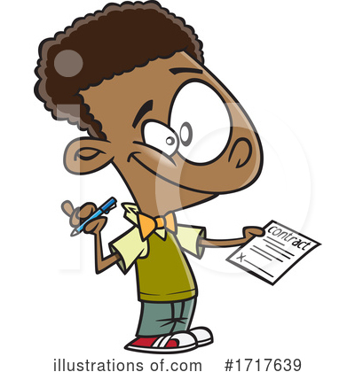 Royalty-Free (RF) Boy Clipart Illustration by toonaday - Stock Sample #1717639
