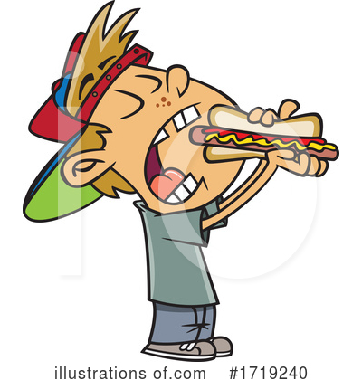 Eating Clipart #1719240 by toonaday