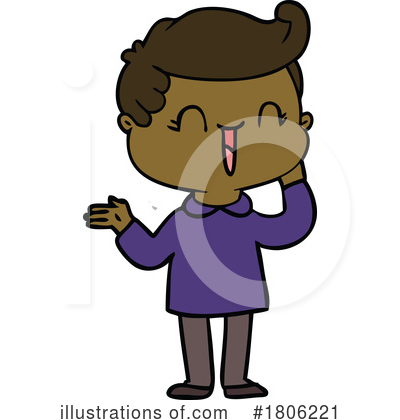Royalty-Free (RF) Boy Clipart Illustration by lineartestpilot - Stock Sample #1806221