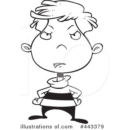 Royalty-Free (RF) Boy Clipart Illustration by toonaday - Stock Sample #443379