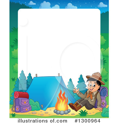 Royalty-Free (RF) Boy Scout Clipart Illustration by visekart - Stock Sample #1300964
