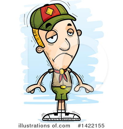 Royalty-Free (RF) Boy Scout Clipart Illustration by Cory Thoman - Stock Sample #1422155