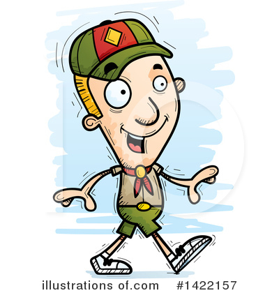 Royalty-Free (RF) Boy Scout Clipart Illustration by Cory Thoman - Stock Sample #1422157