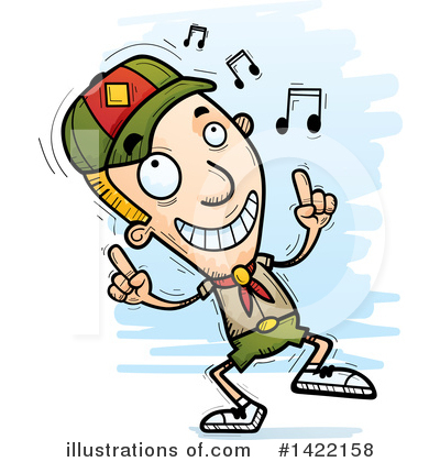 Royalty-Free (RF) Boy Scout Clipart Illustration by Cory Thoman - Stock Sample #1422158
