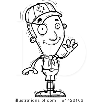 Royalty-Free (RF) Boy Scout Clipart Illustration by Cory Thoman - Stock Sample #1422162