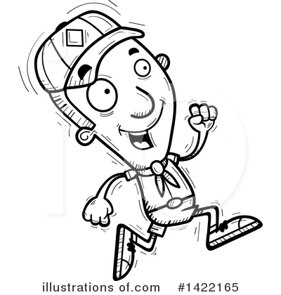 Royalty-Free (RF) Boy Scout Clipart Illustration by Cory Thoman - Stock Sample #1422165