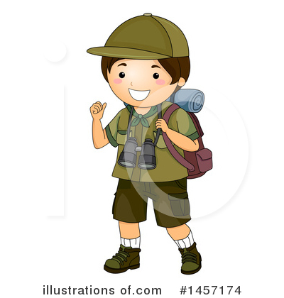 Royalty-Free (RF) Boy Scout Clipart Illustration by BNP Design Studio - Stock Sample #1457174