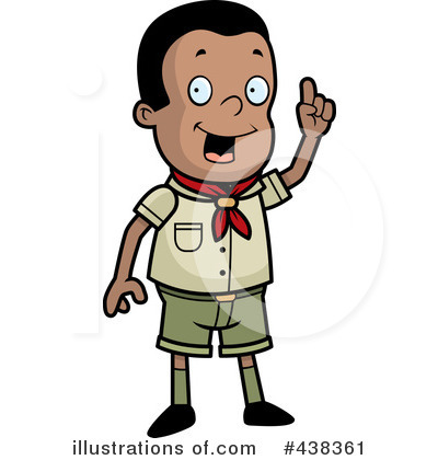 Royalty-Free (RF) Boy Scout Clipart Illustration by Cory Thoman - Stock Sample #438361