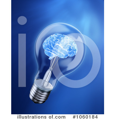 Royalty-Free (RF) Brain Clipart Illustration by Mopic - Stock Sample #1060184