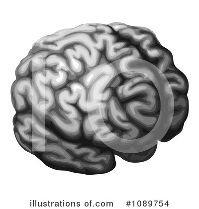 Royalty-Free (RF) Brain Clipart Illustration by AtStockIllustration - Stock Sample #1089754