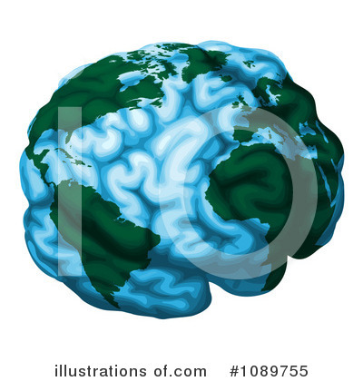Royalty-Free (RF) Brain Clipart Illustration by AtStockIllustration - Stock Sample #1089755
