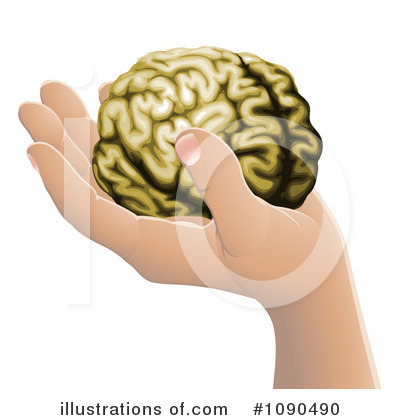 Royalty-Free (RF) Brain Clipart Illustration by AtStockIllustration - Stock Sample #1090490
