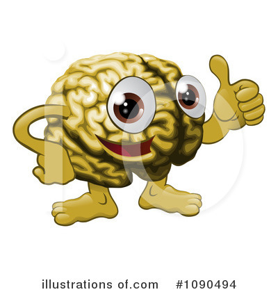 Royalty-Free (RF) Brain Clipart Illustration by AtStockIllustration - Stock Sample #1090494
