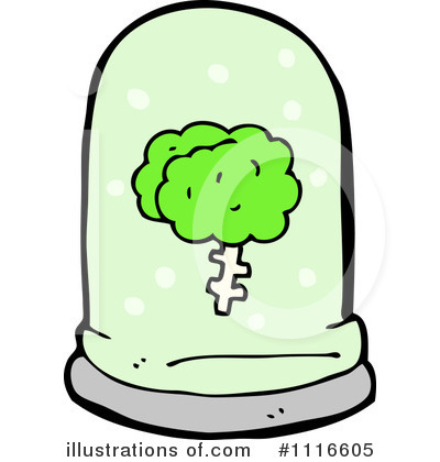 Royalty-Free (RF) Brain Clipart Illustration by lineartestpilot - Stock Sample #1116605