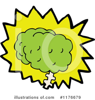 Royalty-Free (RF) Brain Clipart Illustration by lineartestpilot - Stock Sample #1176679