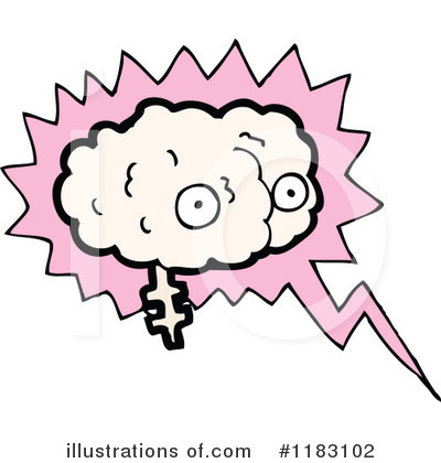Royalty-Free (RF) Brain Clipart Illustration by lineartestpilot - Stock Sample #1183102