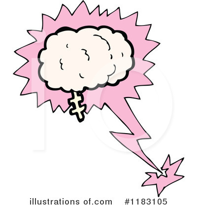Royalty-Free (RF) Brain Clipart Illustration by lineartestpilot - Stock Sample #1183105