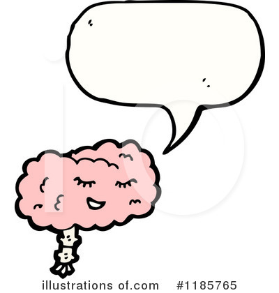 Royalty-Free (RF) Brain Clipart Illustration by lineartestpilot - Stock Sample #1185765